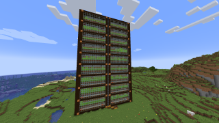 Minecraft Sugarcane farm  Schematic (litematic)